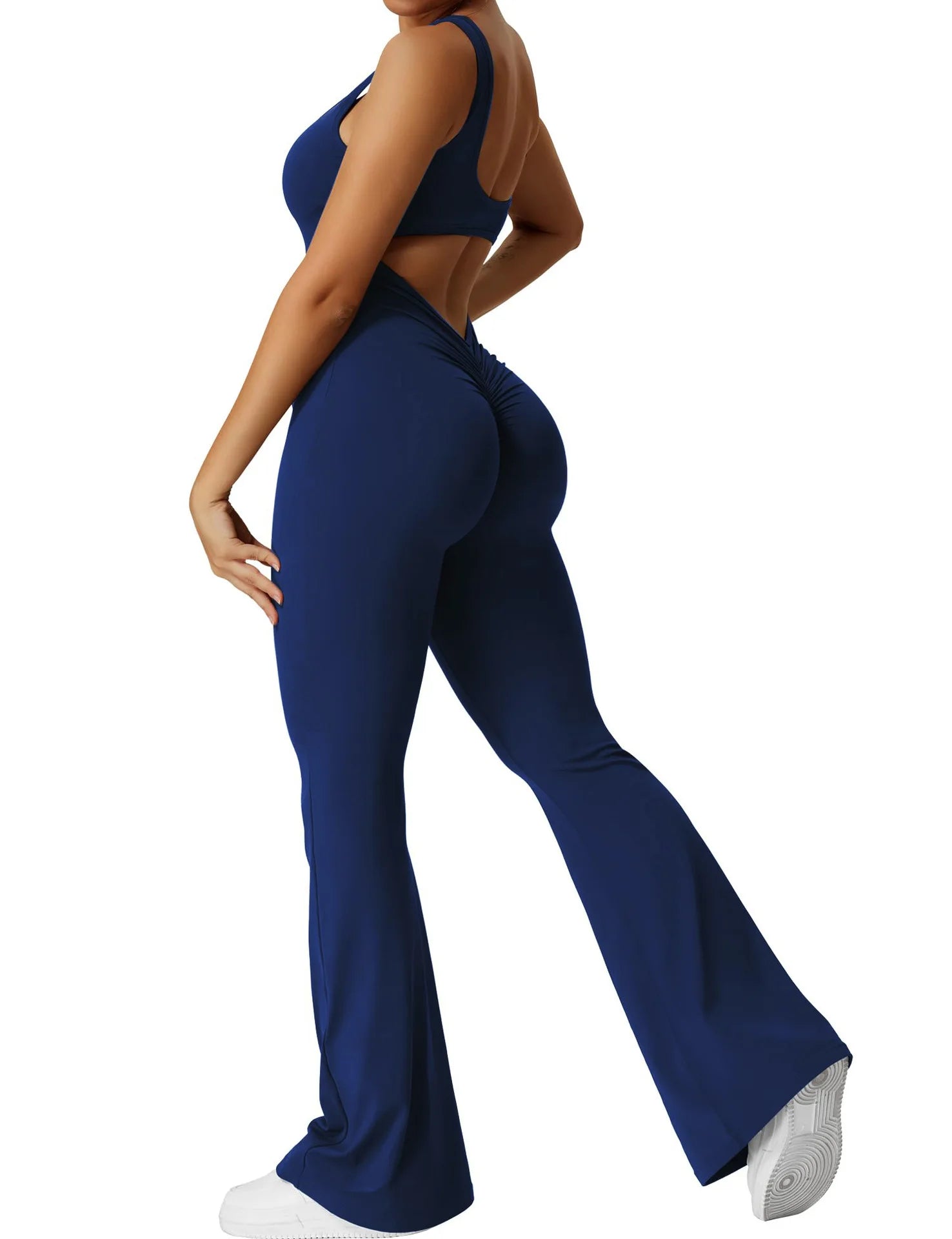 Knock Slim Fit Yoga Suits for Women, Tight, Sexy Back, Sports, Female Bodysuit, Jumpsuit, Knock, Spring, Summer